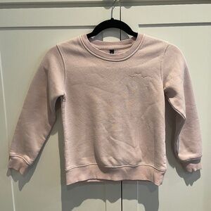 LazyPants pale pink sweatshirt girls size 8